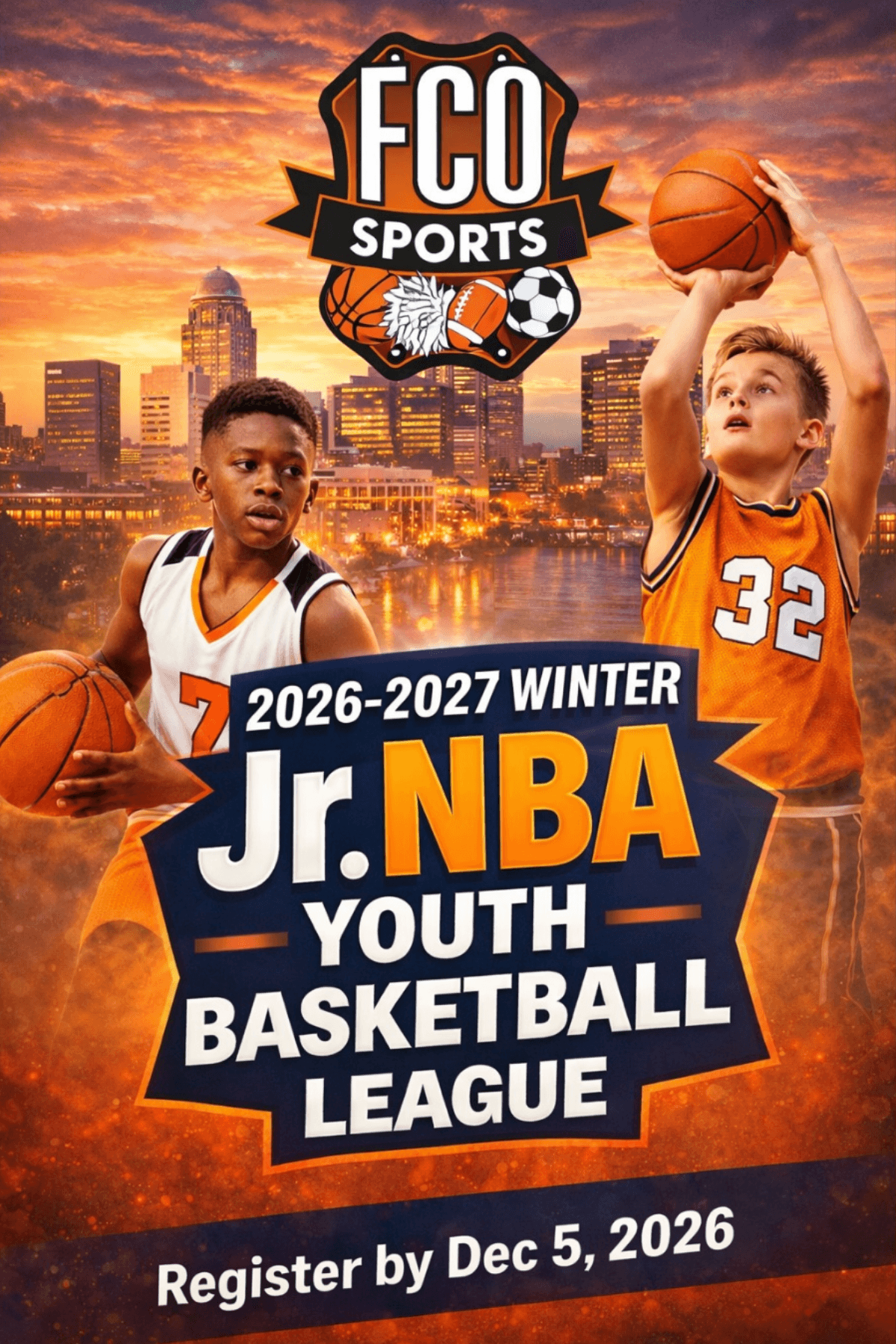 2026-2027 Winter Jr. NBA Basketball