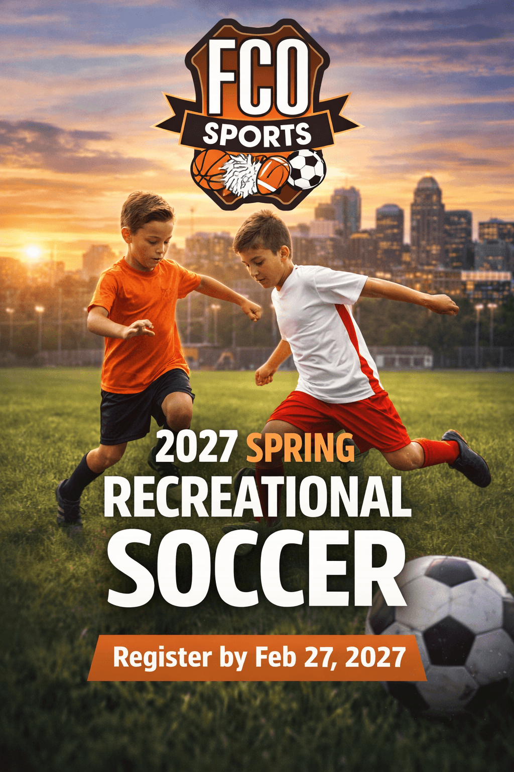 2027 Spring Recreational Soccer